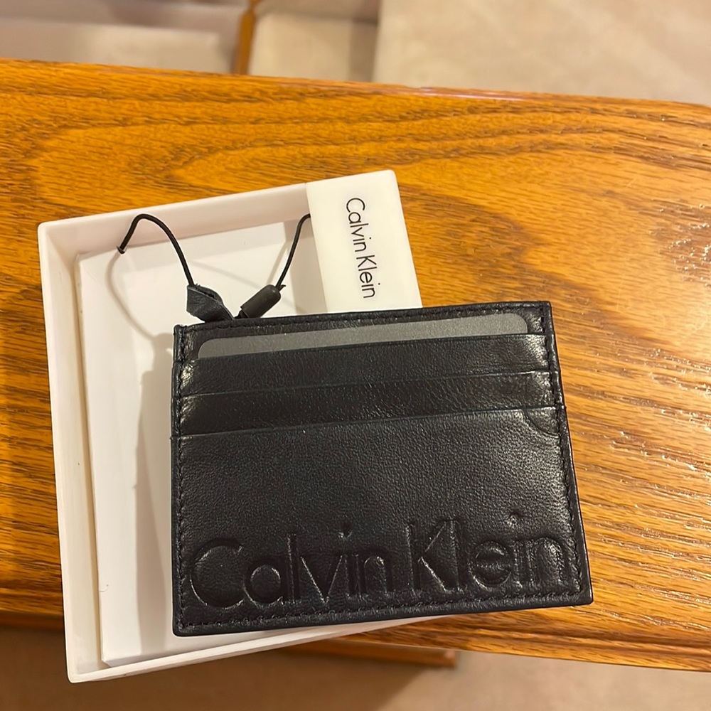 Calvin Klein Black Card Holder